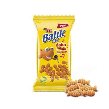 Eti Fish Cracker Corn 40G