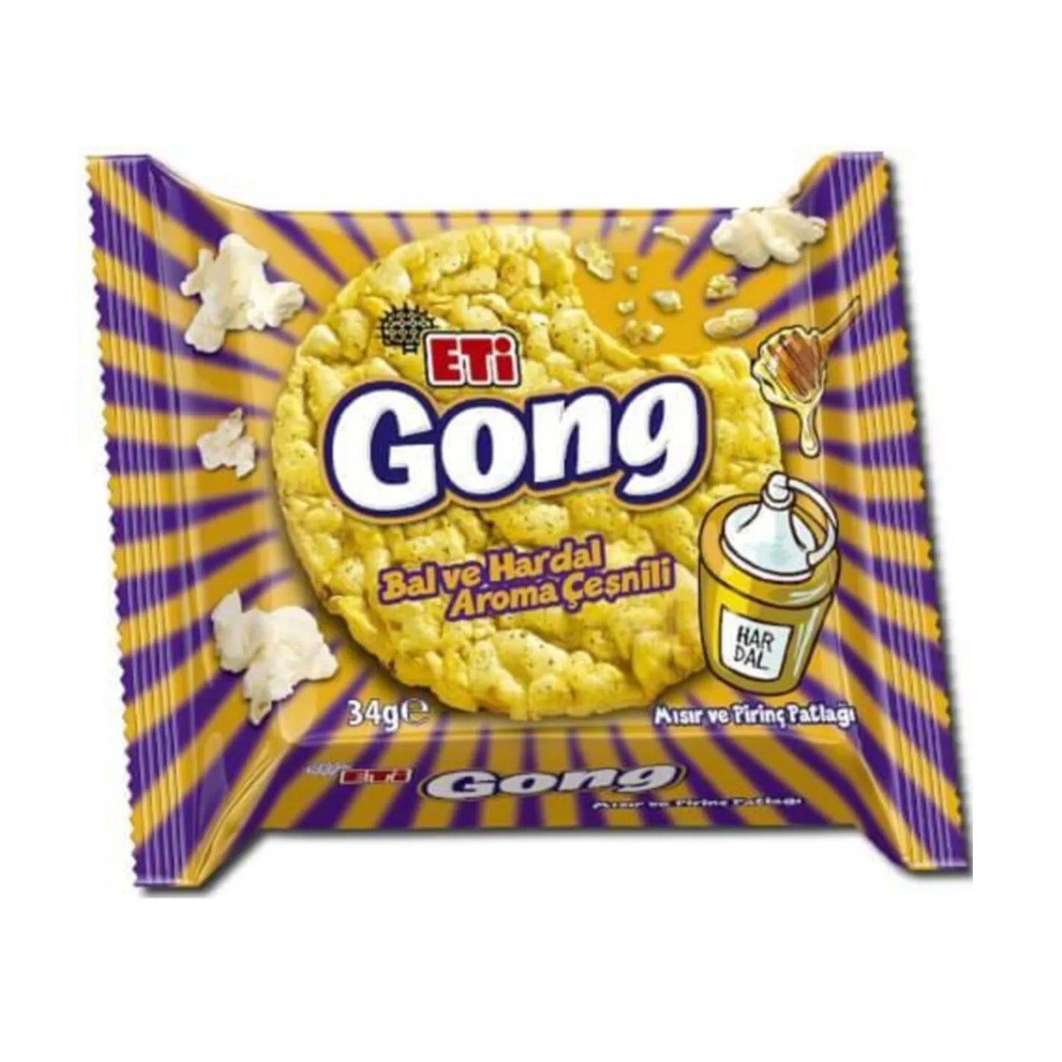 Eti Gong Mustard & Honey 34G