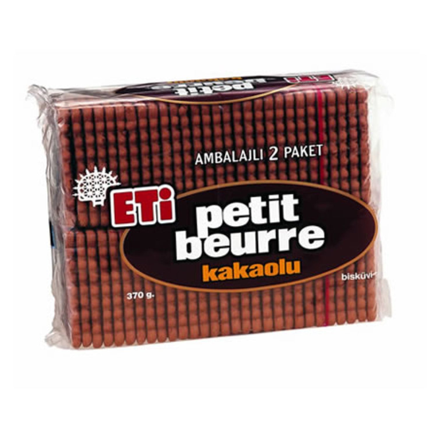 Eti Tea Biscuit Cocoa 370G