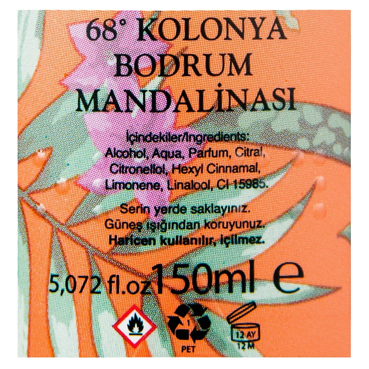 Eyup Sabri Tuncer Cologne Mandarin 150Ml