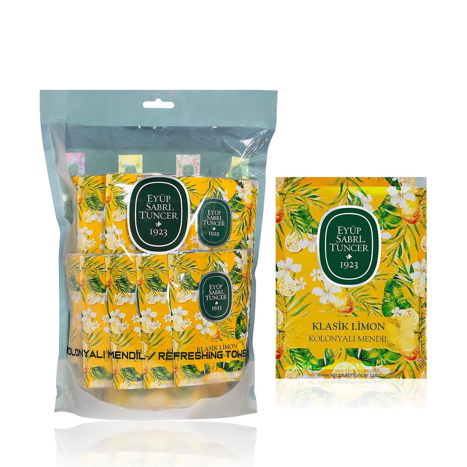 Eyup Sabri Tuncer Kolonya Mendili 150 Adet Limon
