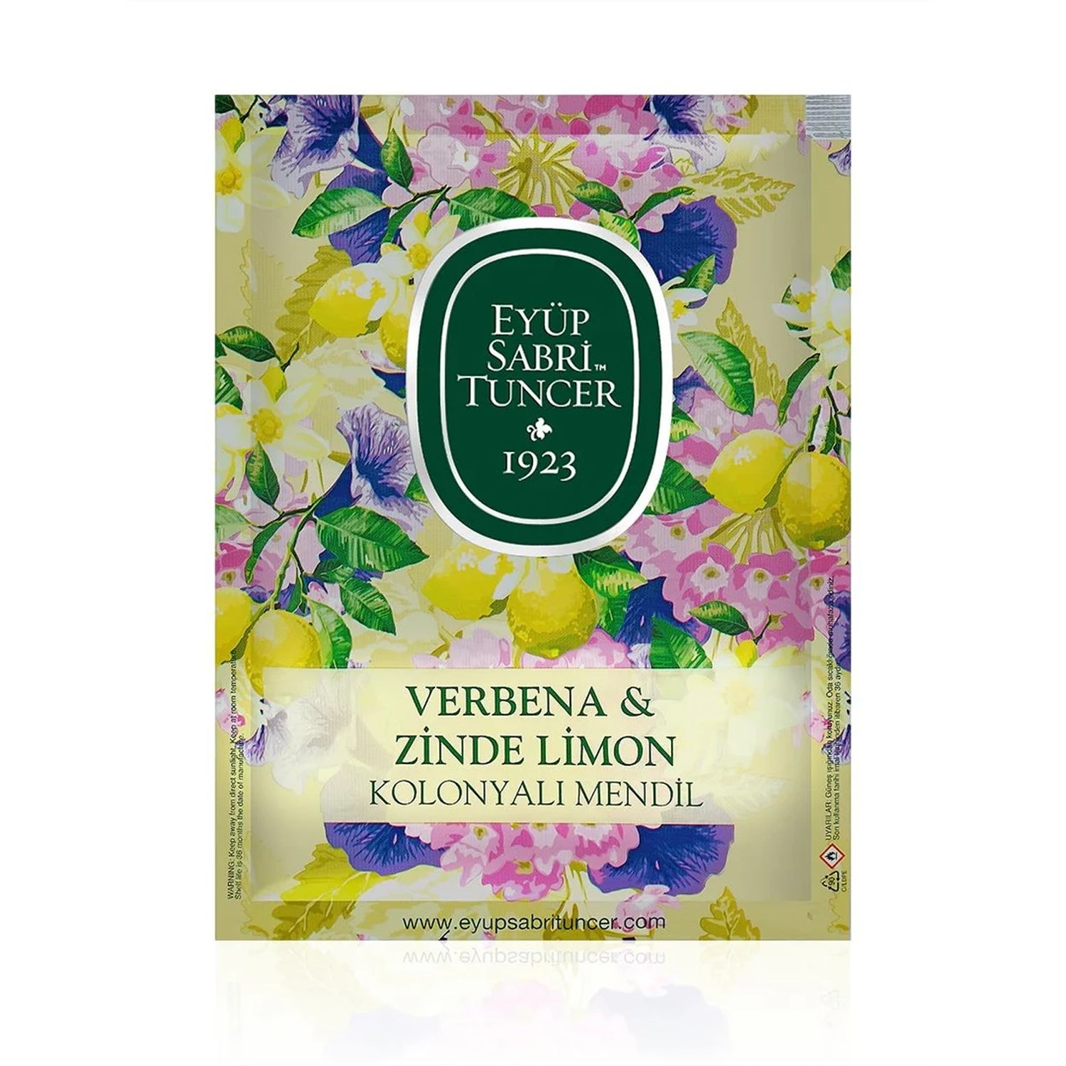 Eyup Sabri Tuncer Cologne Wipe 150Pc Verbena&Zinde Lemon