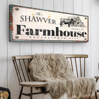 Rustic Farmhouse Sign XV