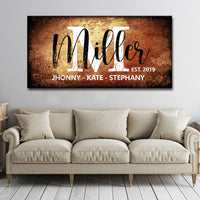 Family Sign XVII