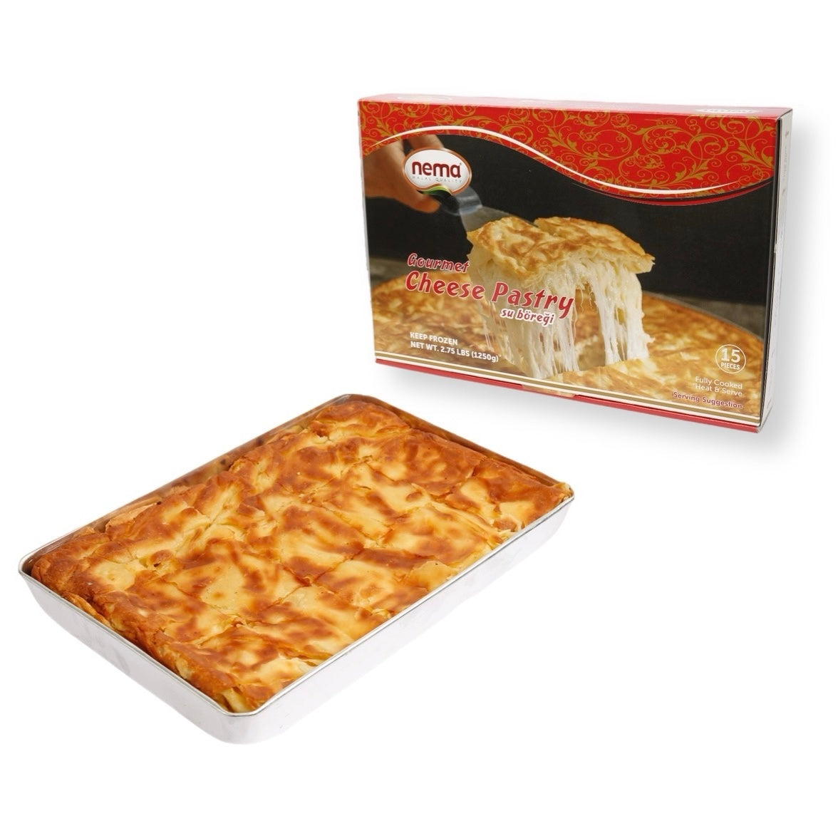 Nema Threee Cheese Pastry 1250G