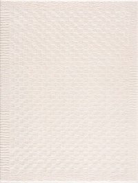 Leryn Ivory Checkered Area Rug