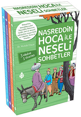 Nasreddin Hoca ile Neşeli Sohbetler Seti (4 Kitap)