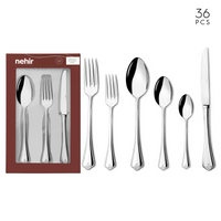 Fulya 36 Piece Cutlery Set