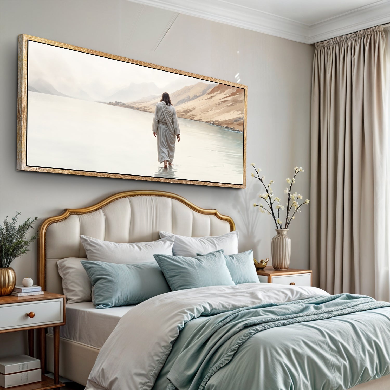 Su Üzerinde Yürümek - İnanç Duvar Sanatı XI