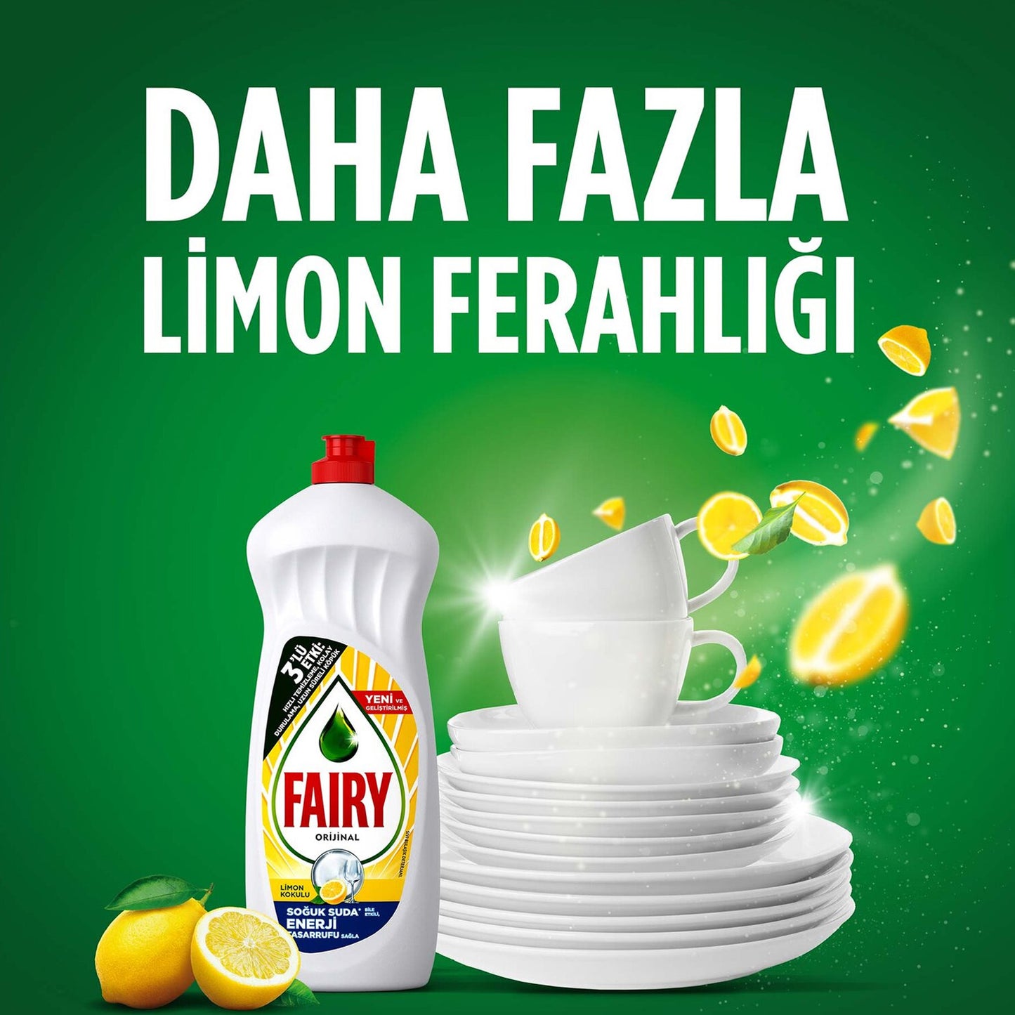 Fairy Detergent Lemon 1500Ml