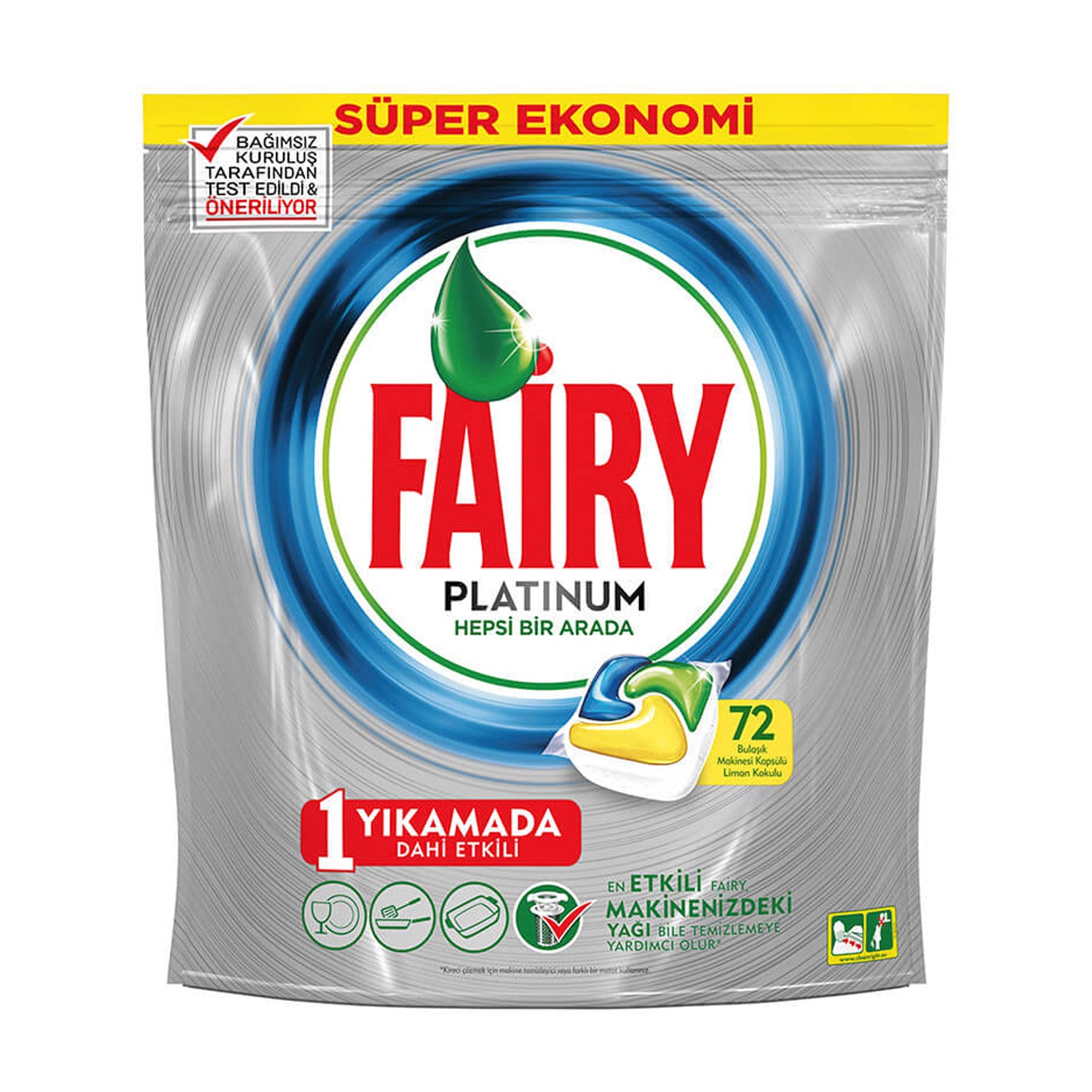 Fairy Dish Detergent 72Pc