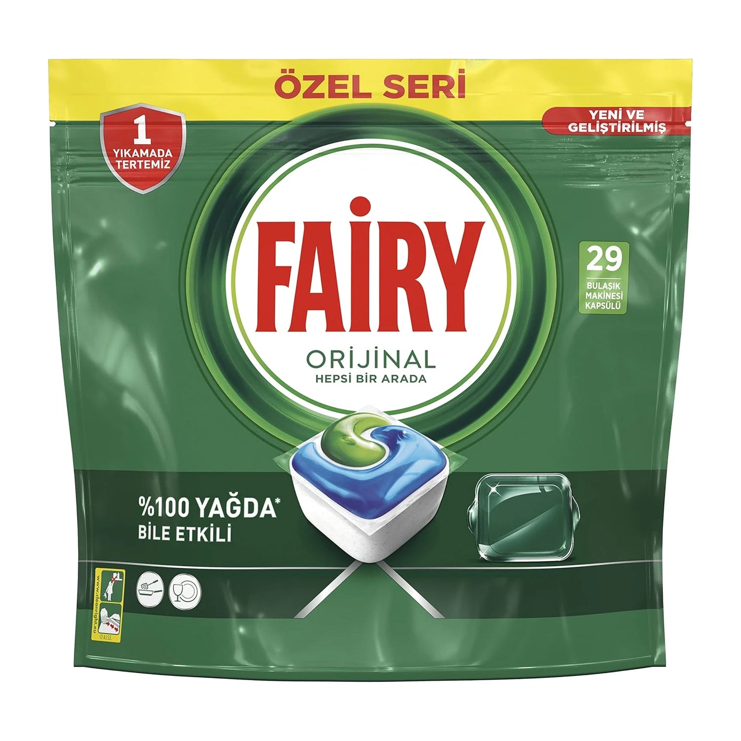 Fairy Dishwasher Tablet 29Pc