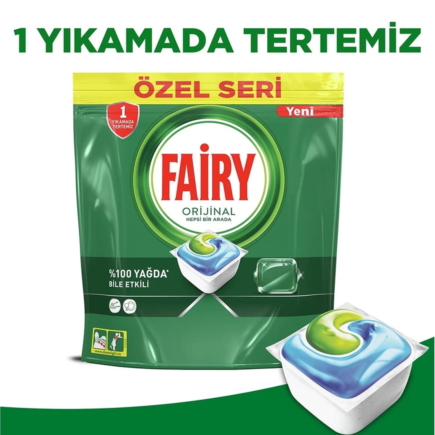 Fairy Dishwasher Tablet 29Pc