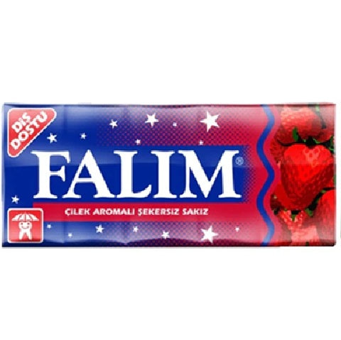 Falim Strawberry Gum 5 Pcs