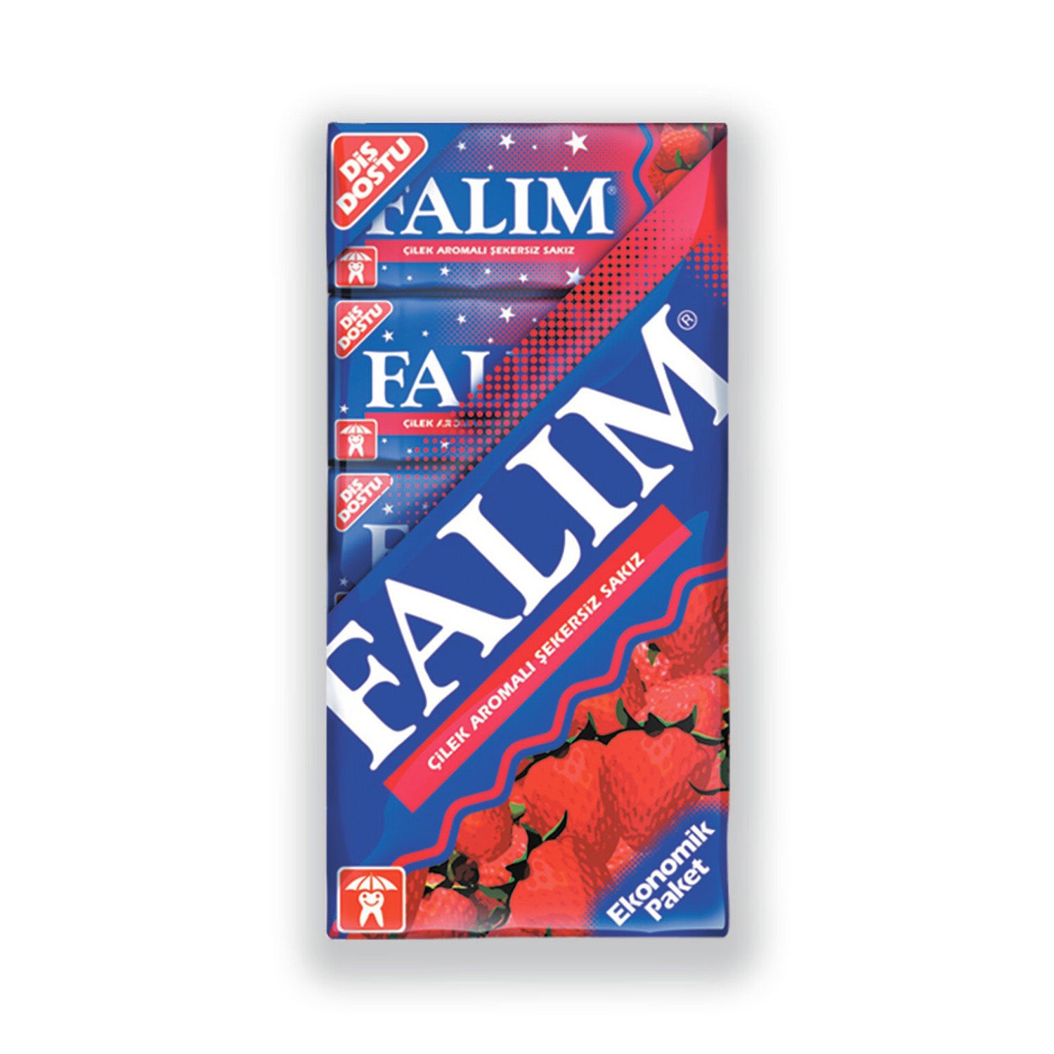 Falim Strawberry Gum 5 Pcs