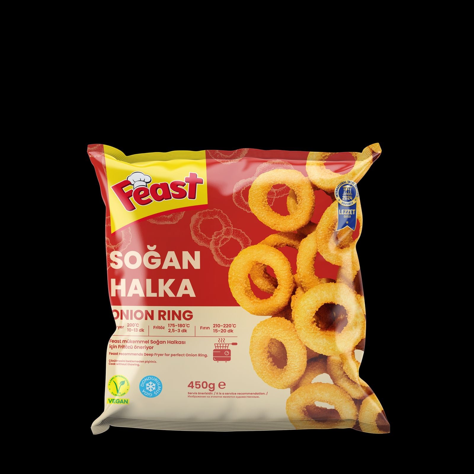 Feast Onion Rings, Sogan Halkasi, 450gr