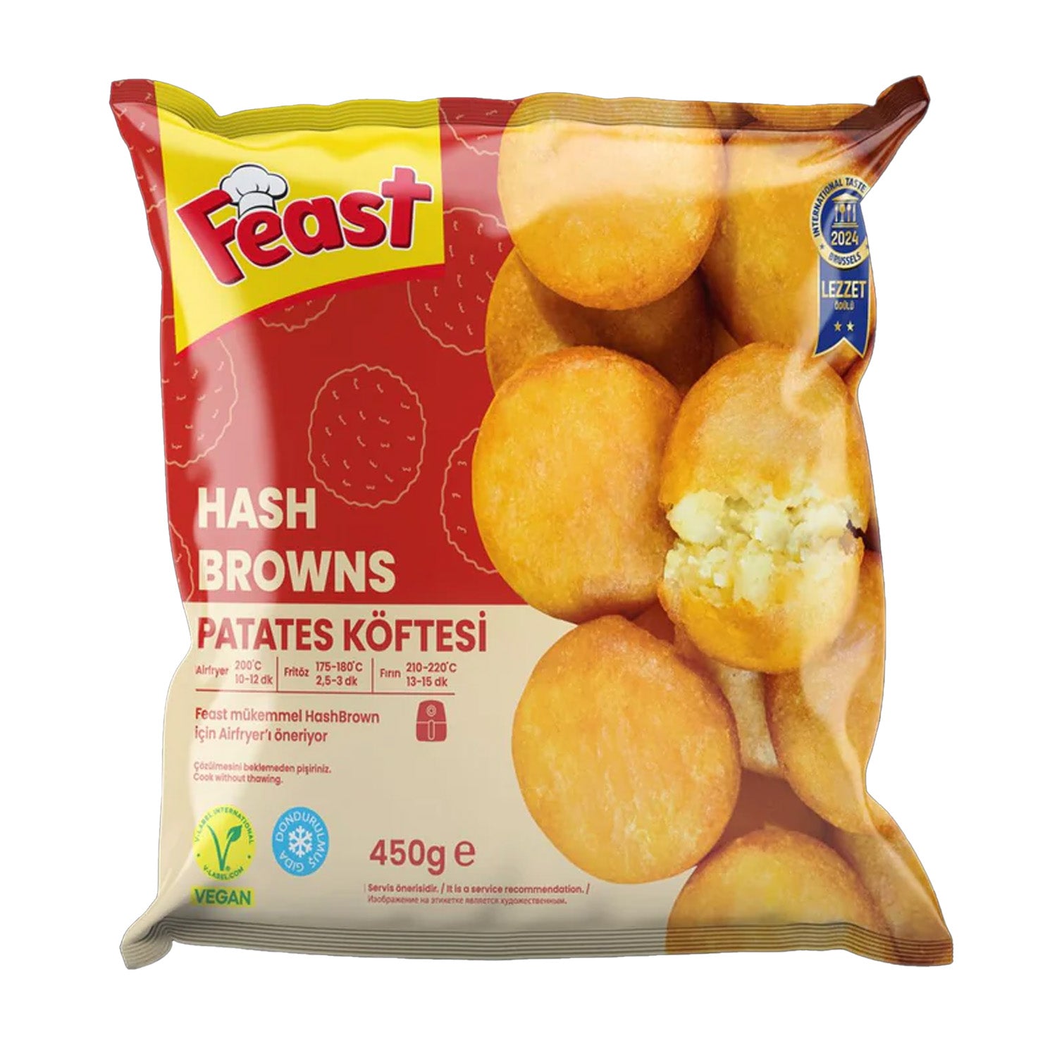Feast Hashbrown, Patates Koftesi, 450gr