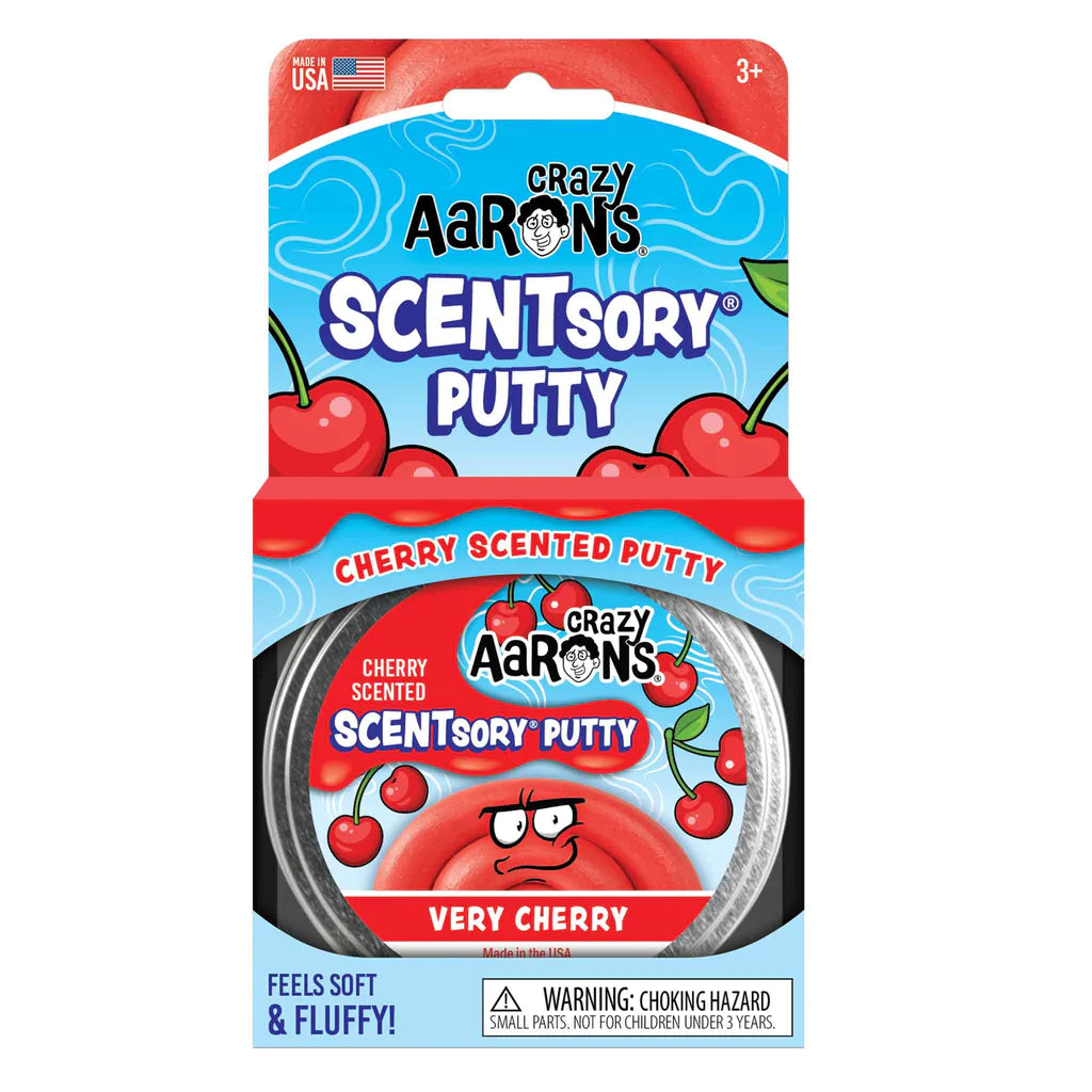 CRAZY AARON'S Scentsory Putty 2.75"/ VERRY CHERRY