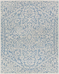 Gagebrook Blue Wool Area Rug