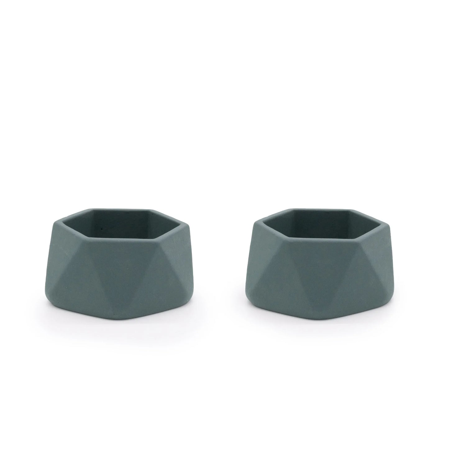 Concrete Mini Genna Tabletop Planters (Set of 2)