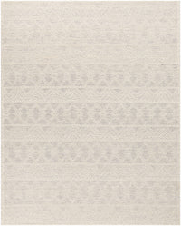 Ginter Handmade Beige Wool Rug - Clearance