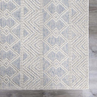 Ginter Handmade Beige Wool Rug - Clearance