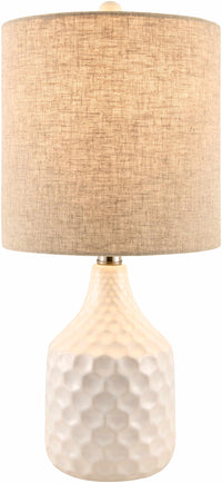 Gulmarrad Textured Ivory Ceramic Table Lamp