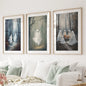 Dark Halloween Spooky Ghost Wall Art Prints Decor