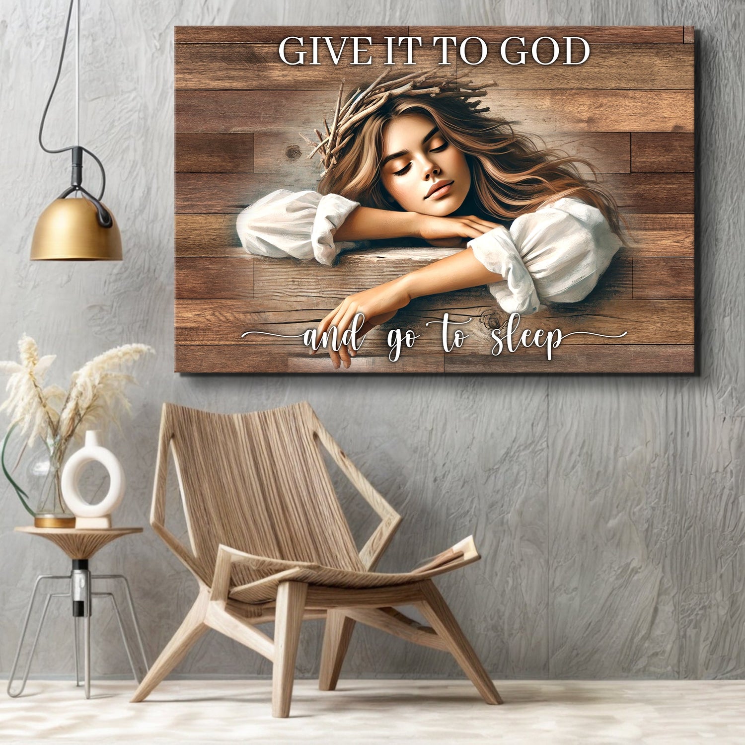 Tanrı'ya Ver ve Uyu İnanç İşareti XII