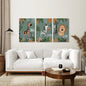 Baby Giraffe, Zebra, Lion Nursery Wall Decor