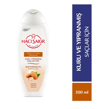 Haci Sakir Shampoo Almond 500