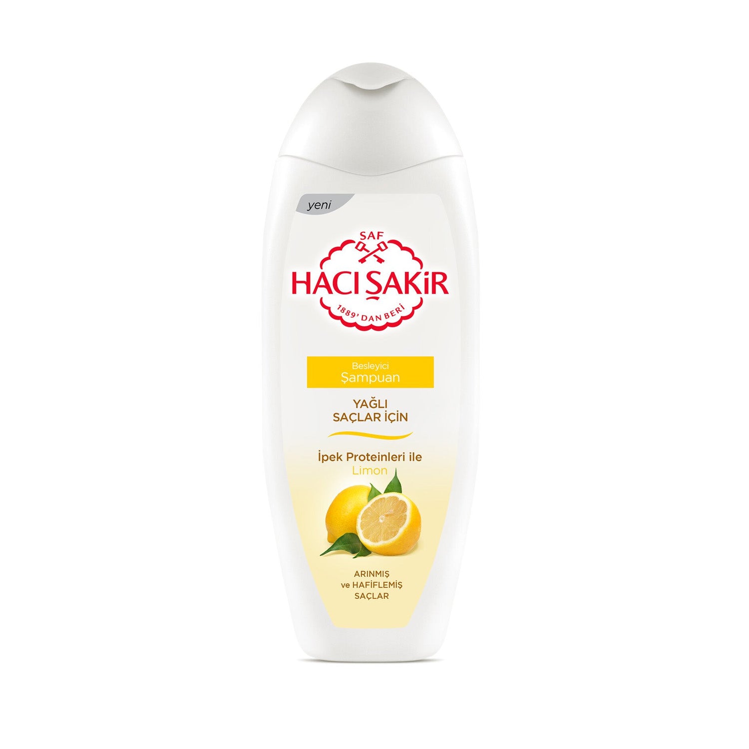 Haci Sakir Shampoo Lemon 500