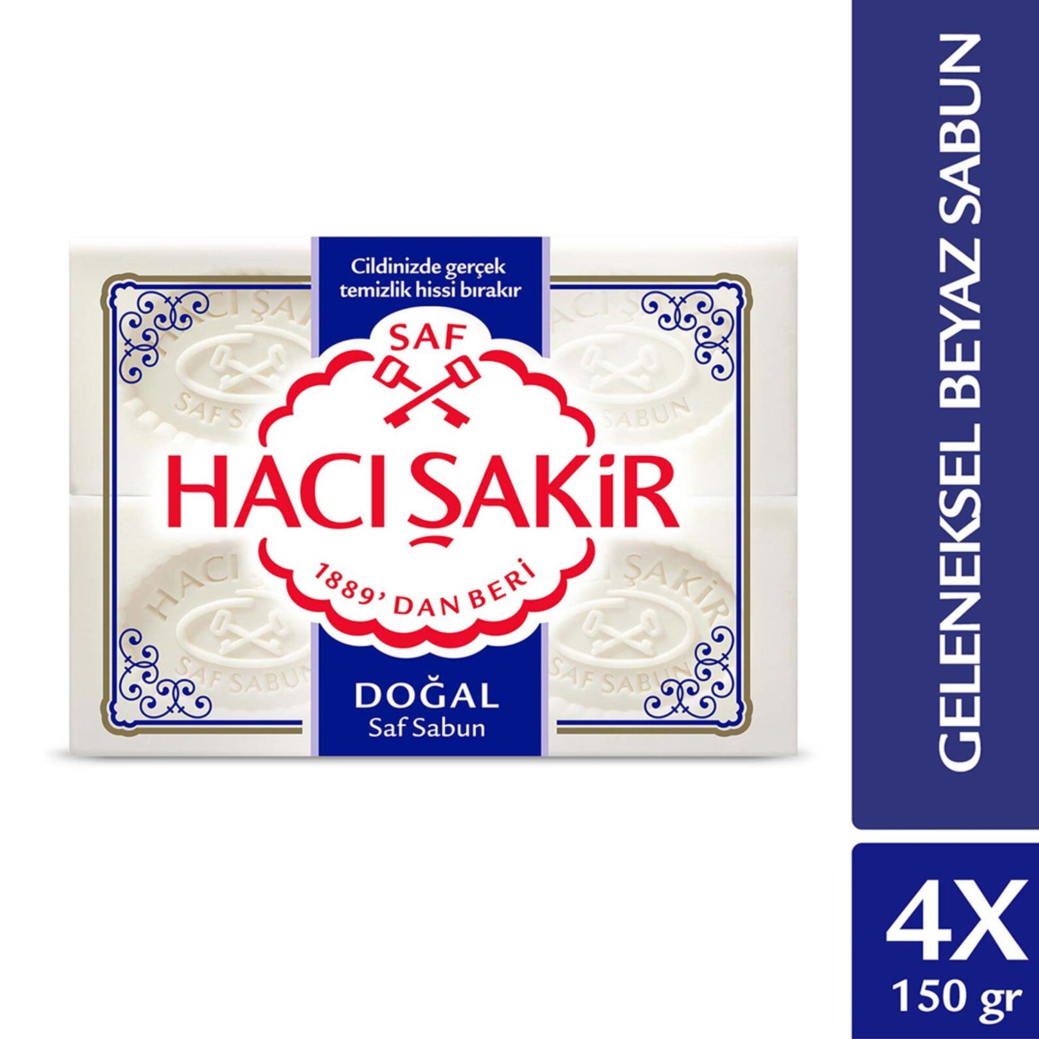 Hacisakir Soap Classic 4*150G