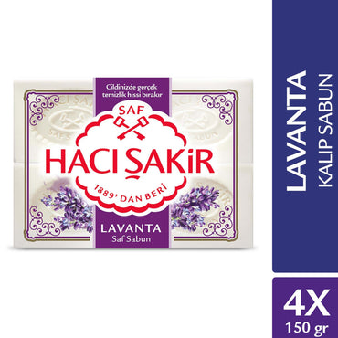 Hacisakir Soap Lavender 4*150G