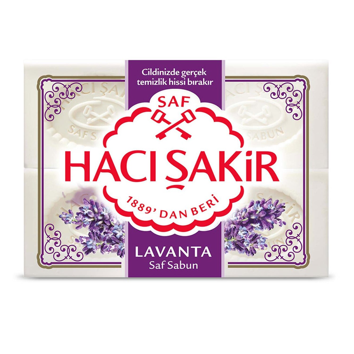 Hacisakir Soap Lavender 4*150G