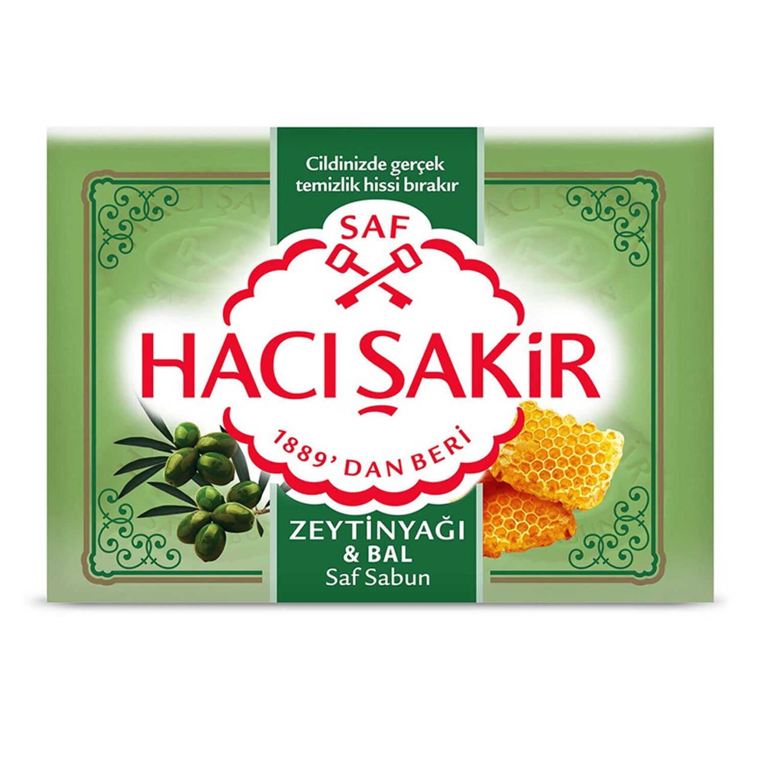 Hacisakir Soap Olive Oil&Honey 4*150G