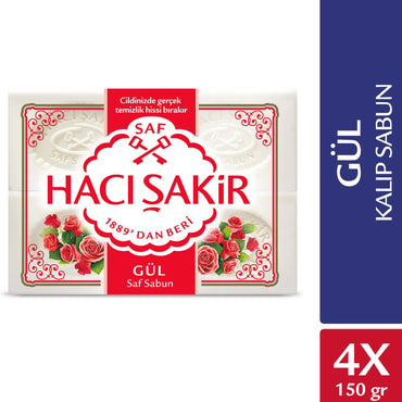 Hacisakir Soap Rose 4*150G