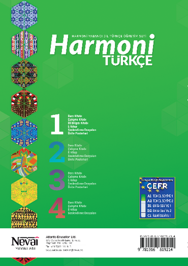 Harmoni Türkçe 1 Çalışma Kitabı