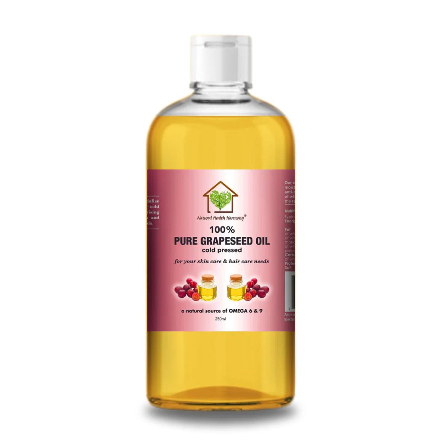 Harmony Grape Seed Oil 750Ml