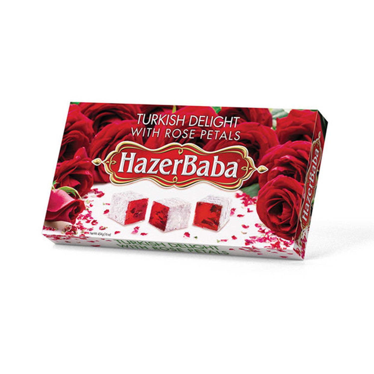 Hazerbaba Rose Petal Turkish Delight 454G