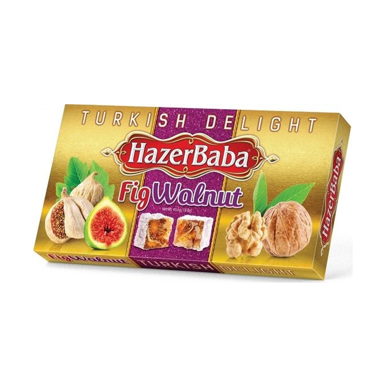 Hazerbaba Fig&Walnut Turkish Delight 454G