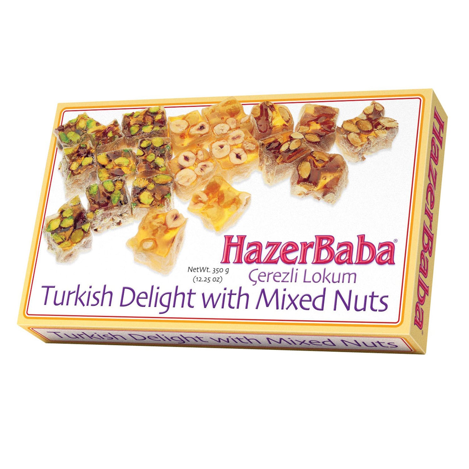 Hazerbaba Mix Nuts Turkish Delight 454G