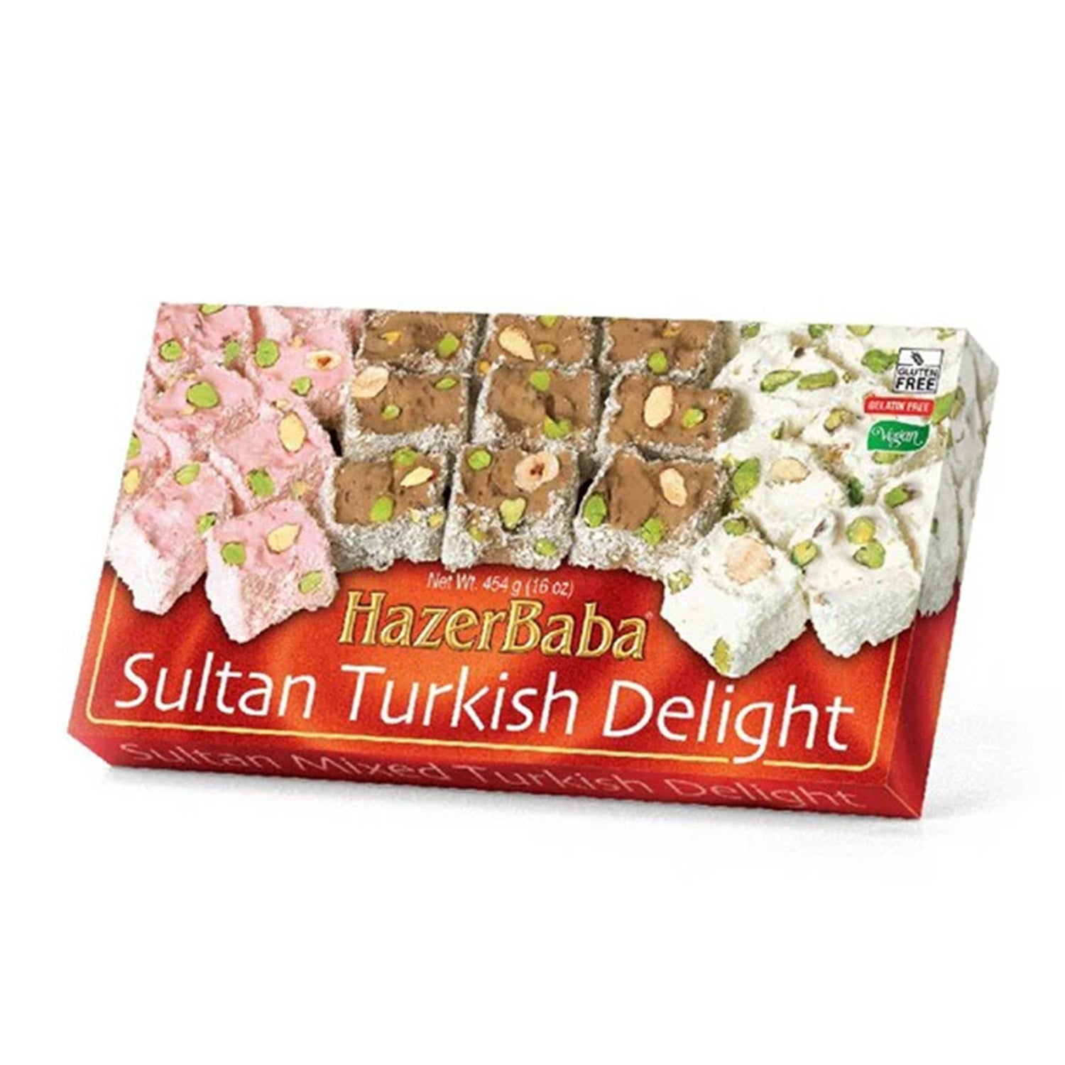 Hazerbaba Sultan Pistachio Turkish Delight 454