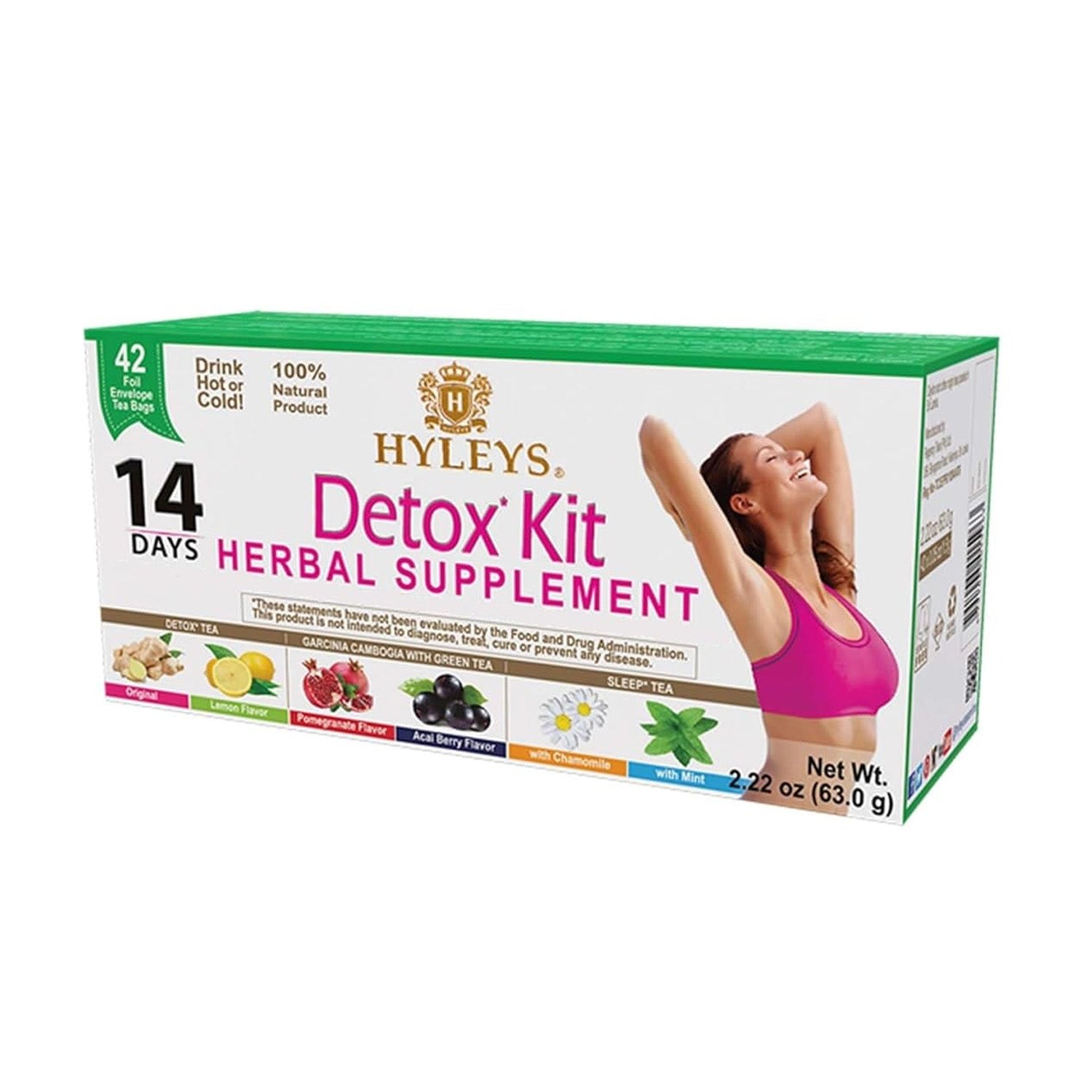Hyleys 14Day Detoxtea 42Tb
