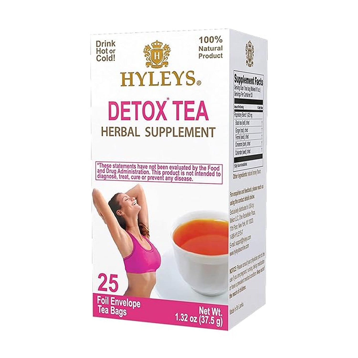 Hyleys Detox Welness Tea 25 Tb