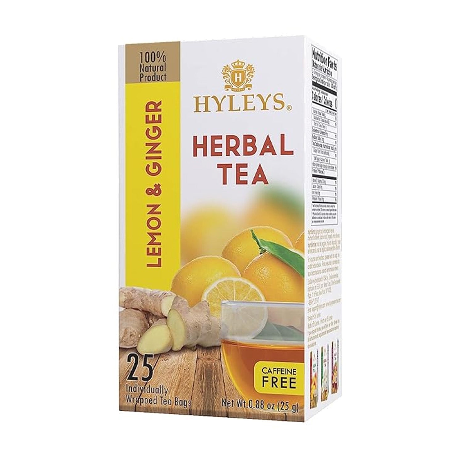 Hyleys Lemon&Ginger Tea 25 Tb