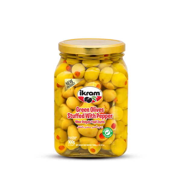 Green Olives Pepper 900Gr