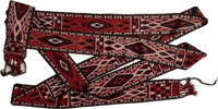 Antique Yomut 'Yomoud' Tent Band, Late 1800s to Early 1900s