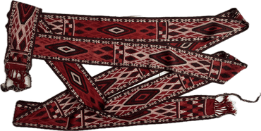 Antique Yomut 'Yomoud' Tent Band, Late 1800s to Early 1900s