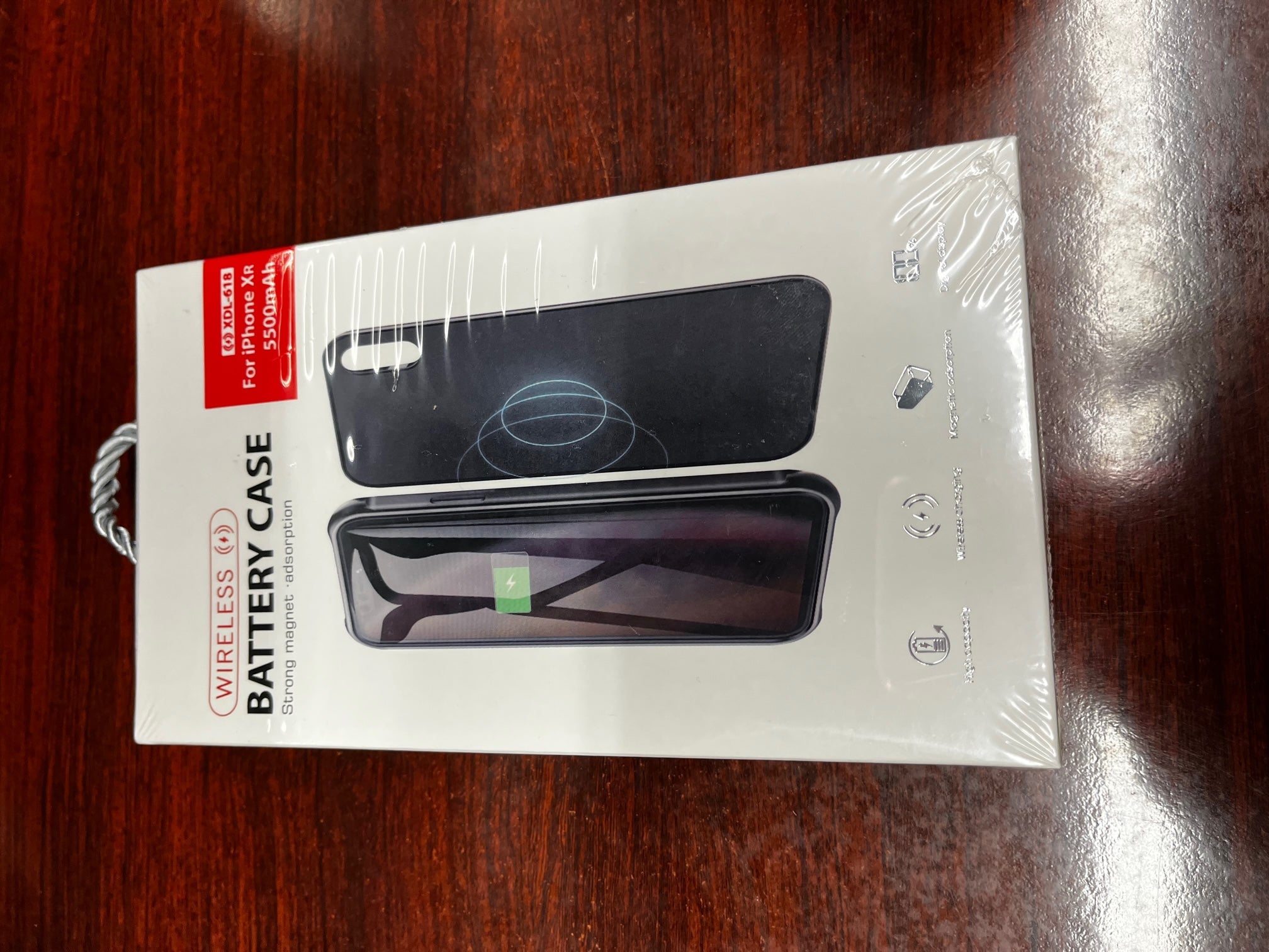 WIRELESS BATTERY CASE FOR IPHONE XR 550MAH